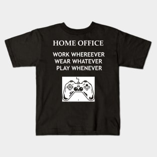 Home Office Gaming Kids T-Shirt